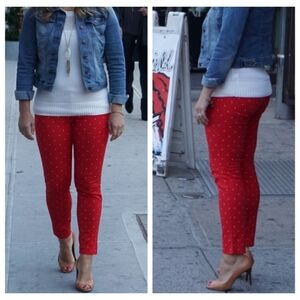 Old Navy The Pixie Polka Dot Ankle Pants
